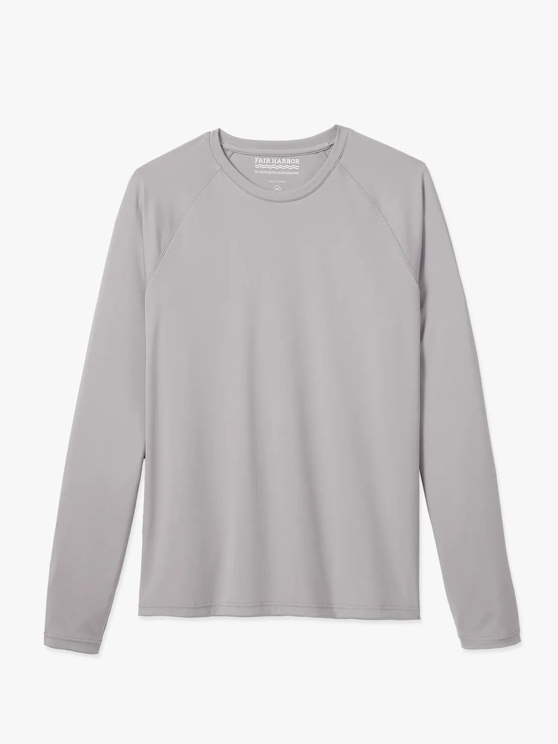 Performance Long Sleeve Shirt in Grey by Fair Harbor